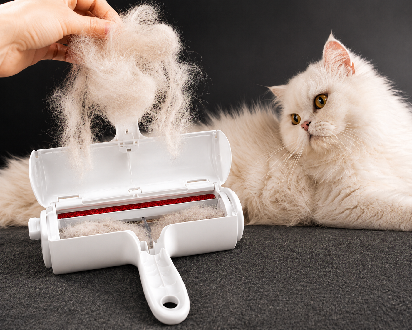Hazneli Kedi Köpek Tüy Toplama Aleti