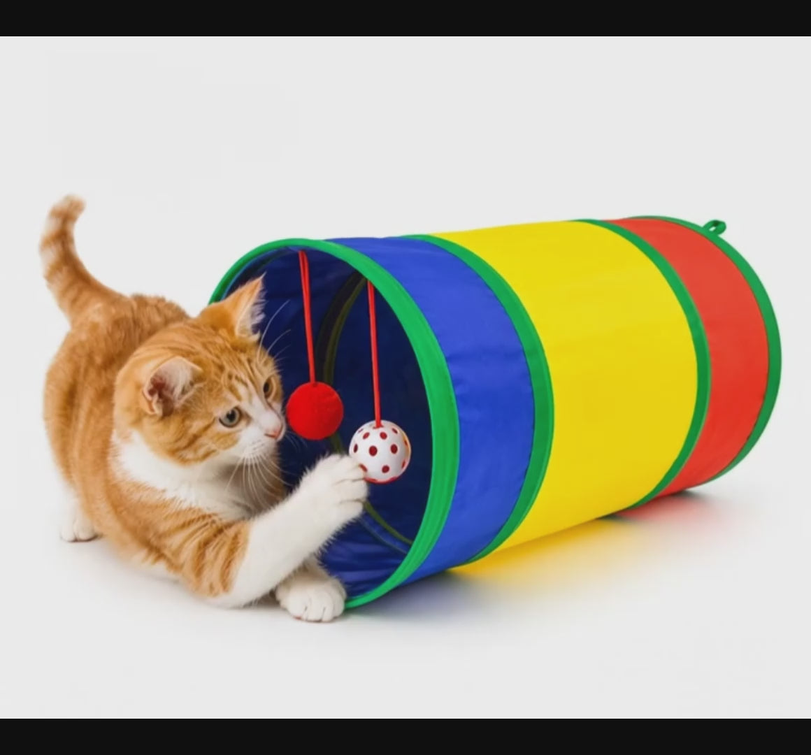 Kedi Oyun Tuneli Kisa Model Interaktif Kedi Oyuncagi